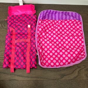 My Life Doll Pink Polka Dot Doll Sleeping Bag Set